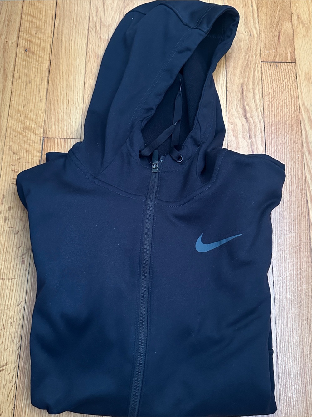 NIKE DRI-FIT ZIP UP - Men's Full-Zip Training Hoodie
Style CU6231-010 - LARGE - Picture 1 of 3